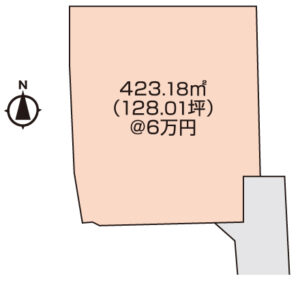 岡山市東区金田　土地　768.06万円　代全